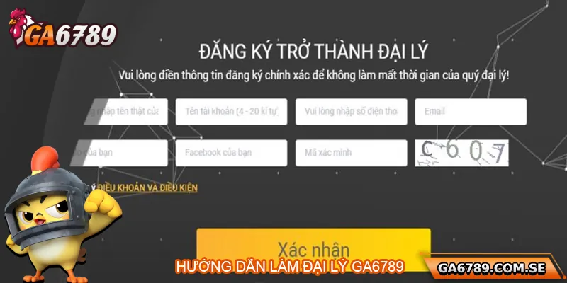 Hướng dẫn cách làm đại lý Ga6789